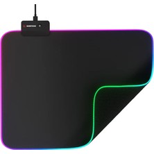 Semel Rampage Mp-23 Blitz M Rgb Ledli 252X328X3 mm Siyah Oyuncu Mouse Pad