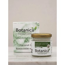 Botanica %100 Saf Soğuk Sıkım Hindistan Cevizi Yağı 100 ml – Laurik Asit Özlü Yoğun Besleyici Saç ve Cilt Bakım Katı Yağı
