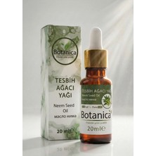 Botanica Saf Neem (Tesbih Ağacı) Yağı 20 ml – Çok Amaçlı Koruyucu ve Arındırıcı Bakım