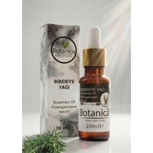 Botanica Biberiye Uçucu Yağı (Rosmarinus Officinalis) 20 ml - %100 Saf – Saf ve Canlandırıcı Bakım