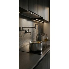Titanium Design Krom Ankastre Ocak Üzeri Batarya