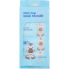 Mini Cep Islak Mendil Günlük Pratik 8'li Paket