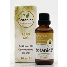 Botanica Soğuk Sıkım Aspir Yağı (Carthamus Tinctorius) 50 ml – %100 Saf ve Ince Yapılı Besleyici Bakım