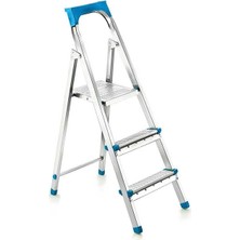 Semel 2+1basamaklı Metal Merdiven Y: 60CM - 120KG.TAŞIMA Kapasitesi BX40