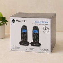 Semel Kablosuz Dijital 2'li Telefon Seti - Arayan No Görme, 50 Hafıza (Siyah)