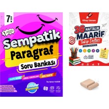 Ünlüler Karması 7.sınıf Sempatik Paragraf Soru Bankası 2027 Maarif Model+Telefon Tutucu+Maarif Defter