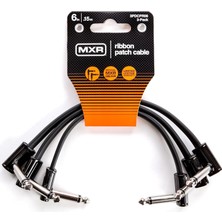 Üstüner Mxr Şerit Yama Kablosu 6 "|15 Cm-3 Paket, 1/4-Inç Dik Açı (3PDCPR06)