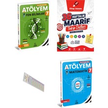 Arı Yayıncılık 7.sınıf Fen Matematik Atölyem 2027 Maarif Model+Telefon Tutucu+Maarif Defteri