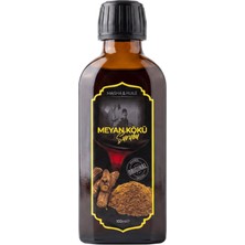 Meyan Kökü Şurubu 100 ml - Bitkisel Doğal Karışım - %100 Doğal ve Saf