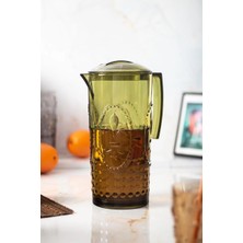 Akrilik Magic 2,3 Lt Koyu Yeşil Sürahi ( Cam Değildir! )