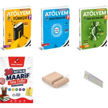 Arı Yayıncılık 7.sınıf Türkçe Matematik Fen Atölyem 2027 Maarif Model+Telefon Tutucu+Maarif Defteri