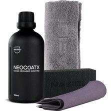 Üstüner Neocoatx Nano Seramik Kaplama ve Mikrofiber Bez, Uygulama Takozu, Süet Bez Seti