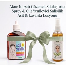 Herbal Therapy Akne Karşıtı Gözenek Sıkılaştırıcı Sprey & Cilt Yenileyici  Lavantalı Salisilik Asit Losyonu