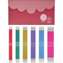 Üstüner Zing Iğne Oyunu Seti 20 Cm, 2,5 – 5,0 mm – Yaratıcı Örgü Projeleri Için Mükemmel Çok Yönlülük