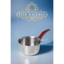 Üstüner 14 cm Paslanmaz Çelik Kaçerola Sütlük Mini Yumurta Haşlama Tavası Gri, 7480000717445