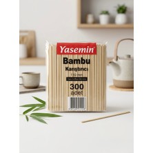 Bursa Mağaza Yasemin 110MM Bambu Karıştırıcı 3'lü Paket 900 Adet