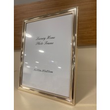 Çerçeve Resim Metal Pirinç Model Çift Kenarlı Renk Altın Büyükboy Ebat 20X25 cm
