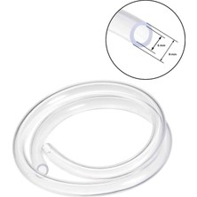 Üstüner Dyzer Gıda Uyumlu Silikon Hortum - Şarjlı Damacana Su Pompasına Uygun - 55CM (6mm x 8mm)