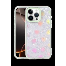 Semel Apple iPhone 16 Pro Lu Desenli Kapak - Yeşil