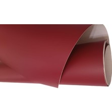 Üstüner Mat Bordo Renk Parlak Kendinden Yapışkanlı Otomobil Jant Motorsiklet Bisiklet Mobilya Beyaz Eşya Aksesuar Kaplama Folyosu Su Geçirmez Dayanıklı Folyo (126CMX20CM)