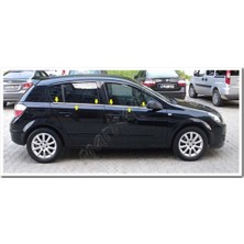 Db Chrome Opel Astra H Hb Cam Çıtası Nikelajı 2004-2013 4 Parça P.çelik