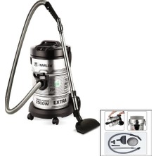 Torbasız - Kuru Vakumlu - Metal Kasa Elektrikli Süpürge 21LT - 2850W HSV-622DVC