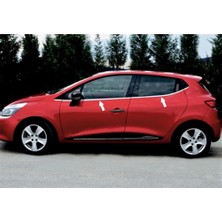 Markadan Renault Clio 4 Hb Krom Cam Çıtası 2012-2020 8 Parça Paslanmaz Çelik