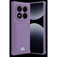 Semel Xiao Red Note 14 Pro 5g Kelvin Kartvizitli Silikon - Lila