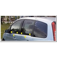 Markadan Ford C-Max Krom Cam Çıtası 2003-2010 4 Parça Paslanmaz Çelik