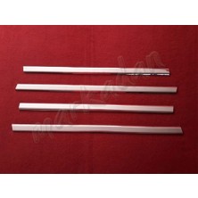Db Chrome Fiat Palio Cam Çıtası Nikelajı 1998-2011 4 Parça P.çelik