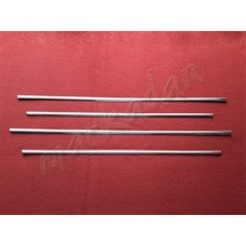 Db Chrome Mercedes W201 Cam Çıtası Nikelajı 1983-1993 4 Parça P.çelik