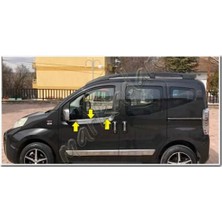 Db Chrome Fiat Fiorino Cam Çıtası Nikelajı 2008 Sonrası 2 Parça P.çelik