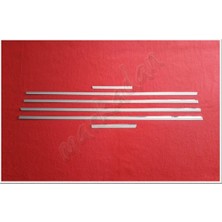 Db Chrome Citroen C5 Cam Çıtası Nikelajı 2001-2007 6 Parça P.çelik