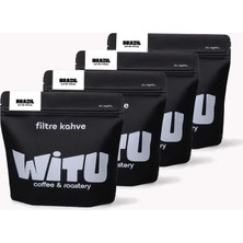 Witu Coffee & Roastery Filtre Kahve Brezilya Öğütülmüş 1 kg