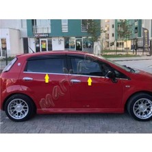 Db Chrome Fiat Grande Punto Cam Çıtası Nikelajı 2006-2017 6 Parça P.çelik