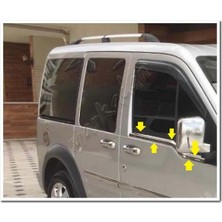 Db Chrome Ford Connect Cam Çıtası Nikelajı 2002-2014 2 Parça P.çelik