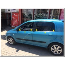 Db Chrome Hyundai Getz Cam Çıtası Nikelajı 2002-2011 6 Parça P.çelik