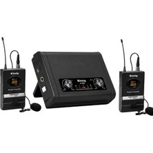 Semel König K-302YY Kablosuz Yaka Mikrofon Seti (Yaka + Yaka Uhf Çift K)