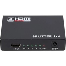 Semel PM-12081 1080P 4KX2K 4 Port Hd Splitter Dağıtıcı 1.4V