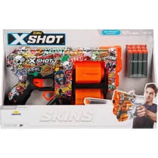 Semel 36517 X-Shot Skins Dread 12 Merli Sünger Dart Atan Silah 31 Cm-Sunman