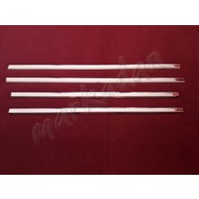 Db Chrome Mitsubishi Lancer Cam Çıtası Nikelajı 2004-2007 4 Parça P.çelik