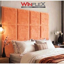 Winflex Kare  Kumaş Kaplı Akustik Panel  50X50 Cm(1 Adet) Turuncu