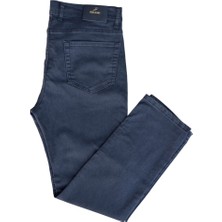 Gambia Outdoor's Erkek Büyük Beden Pantolon Esnek Likralı Normal Bel Düz Paça Kot Pantolon Süper Battal