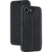 Apple iPhone 16E Kılıf Flip Cover - Siyah