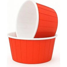 Roll-Up Muffin Kek Kapsülü Kırmızı 50 Adet