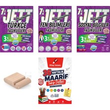 Ünlüler Karması 7.sınıf Jett Türkçe Fen Sosyal Fasikülleri 2027 Maarif Model+Telefon Tutucu+Maarif Defter