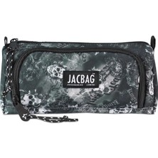 Jacbag Prime XL-Lastik Ayraçlı İki Bölmeli Kalem Kutusu