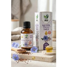 Wild Wake Keten Tohumu Yağı 50 ml | %100 Soğuk Sıkım | Flax Seed Oil | Katkısız | Cam Şişe | Içilebilir