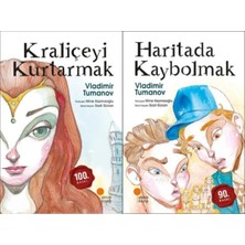 Günışığı Kitaplığı Vladimir Tumanov Haritada Kaybolmak - Kraliçeyi Kurtarmak 2 Li Set Kitap