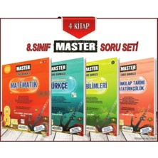 Okyanus Yayınları 8.sınıf Lgs Kitap Seti Master Soru Bankası 4 Kitap 2024